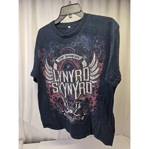 Vintage Lynyrd Skynyrd Tour Shirt 2015, Mens Size Large, Black
